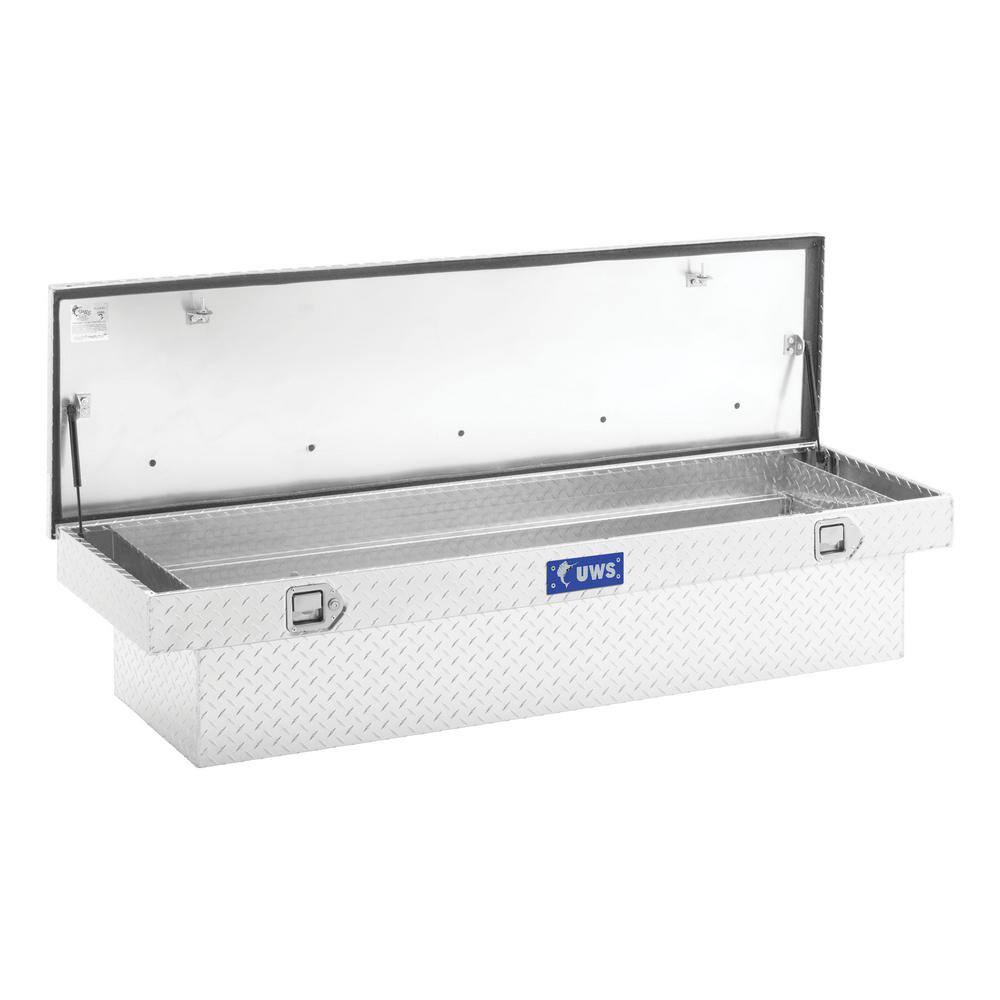 UWS 69 in. Bright Aluminum Crossover Truck Tool Box (Heavy Packaging) TBS-69