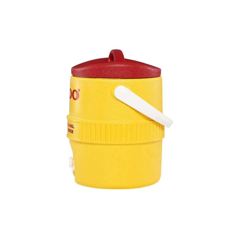 Igloo 400 Series Industrial Water Cooler Yellow/Red 2 Gallon ;