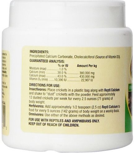 Zoo Med Repti Calcium with D3 Reptile Supplement