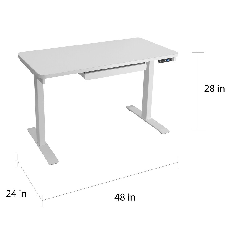 Motionwise 48 in. Standing Desk with Adjustable Height Feature