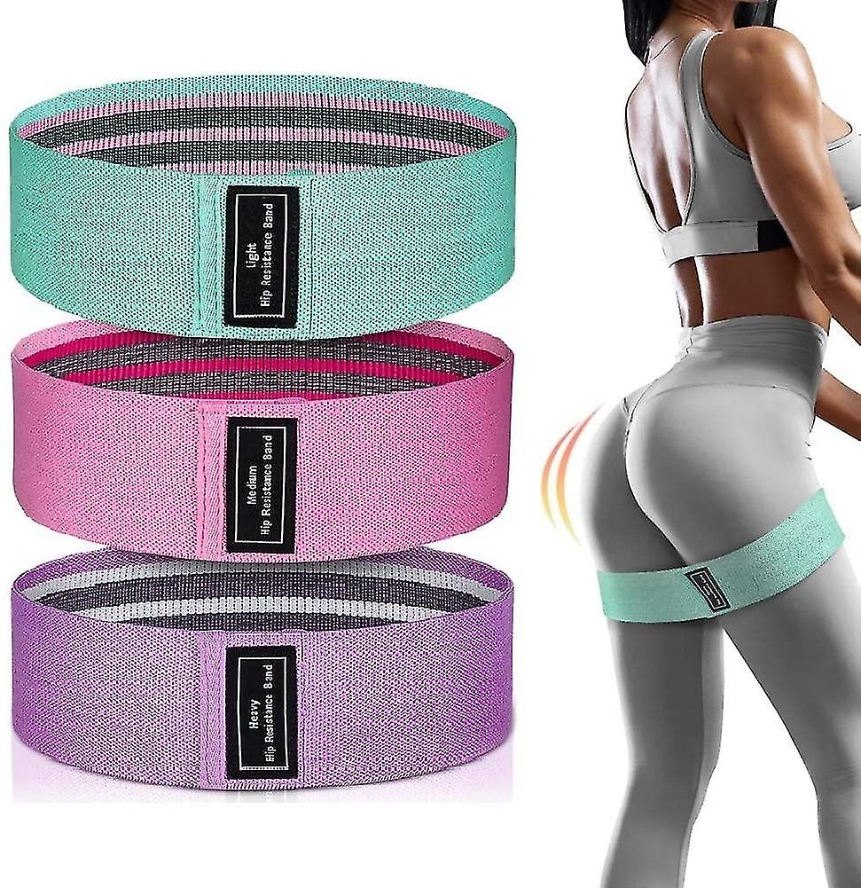 Resistance Bands， 3 Sets Of Exercise Bands For Women