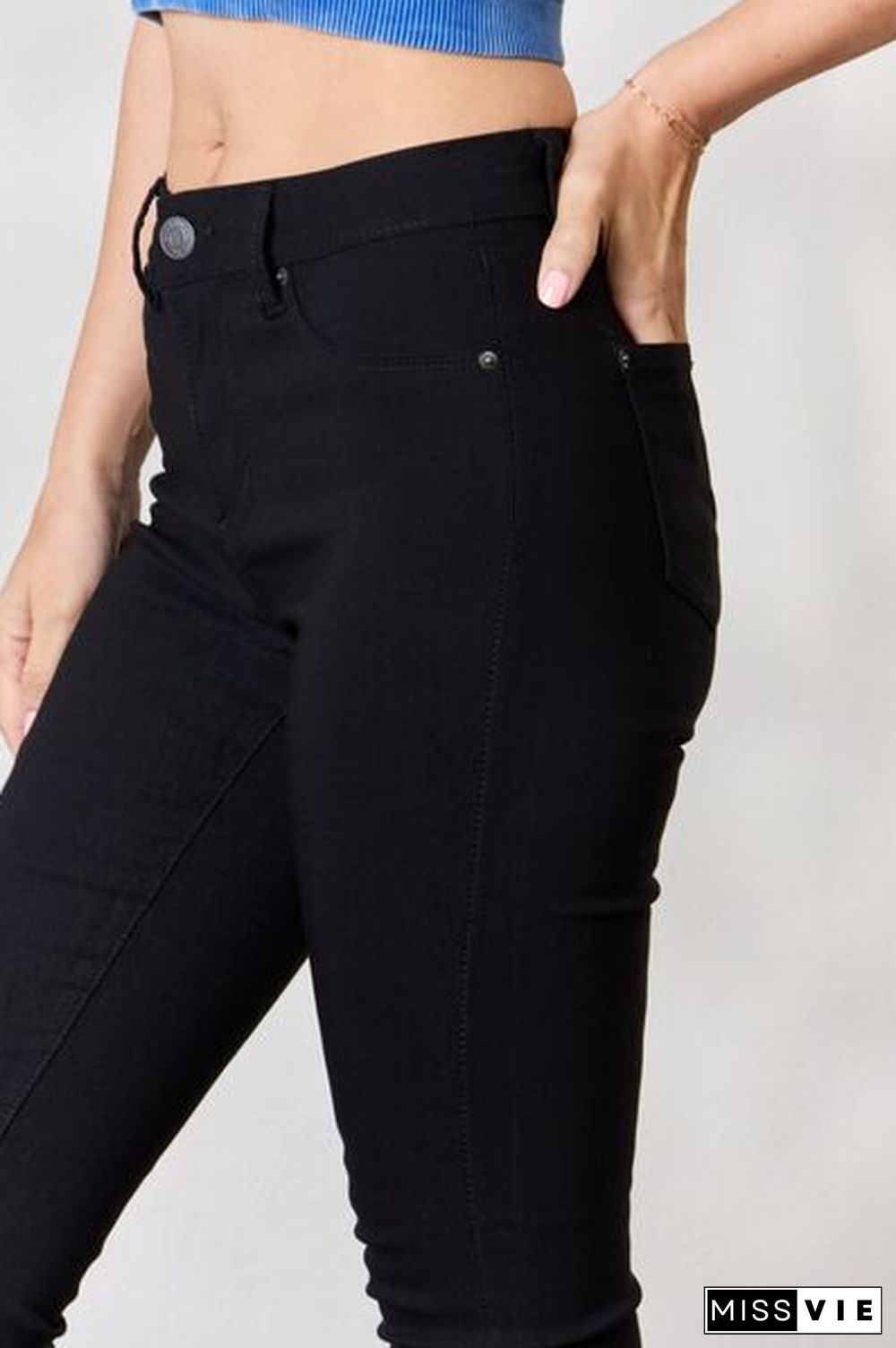 YMI Jeanswear Hyperstretch Mid-Rise Skinny Jeans