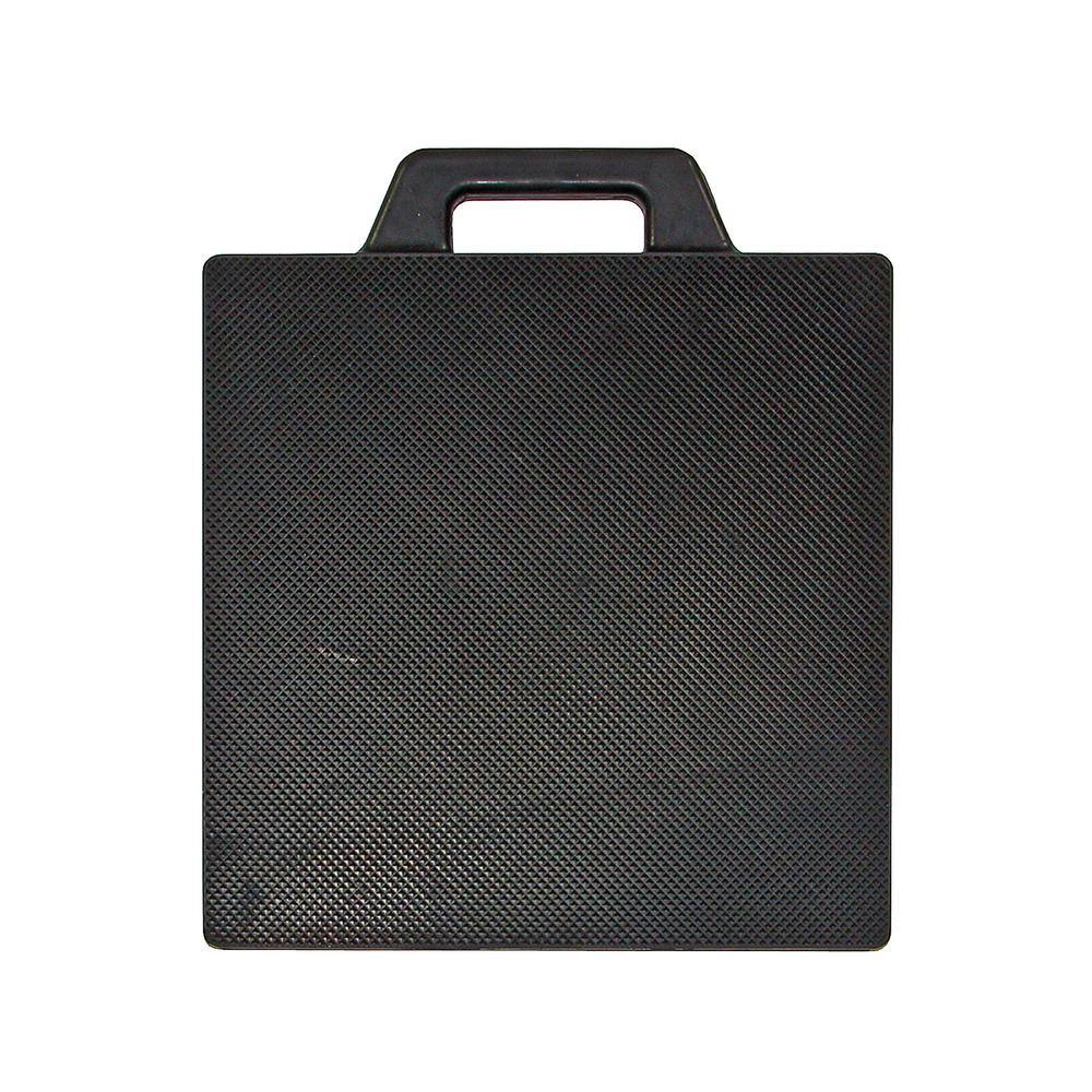 Buyers Products Company 18 in. x 18 in. x 2 in. Rubber Outrigger Pad OP18X18R