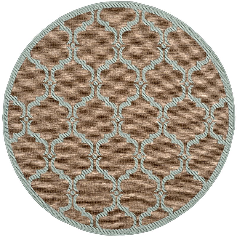 Safavieh Courtyard Crest Trellis Indoor Outdoor Rug