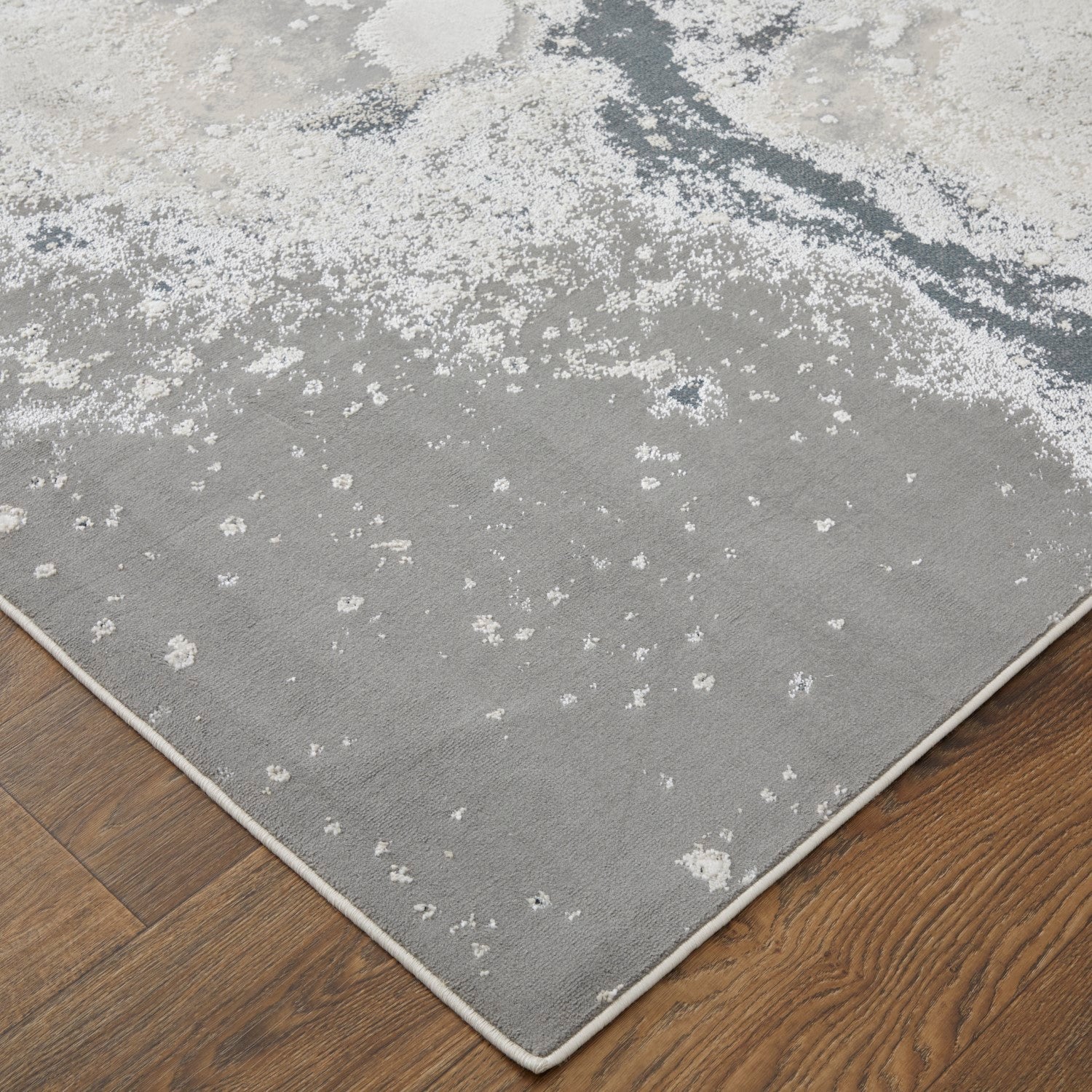 Oria Abstract Gray / Beige Rug