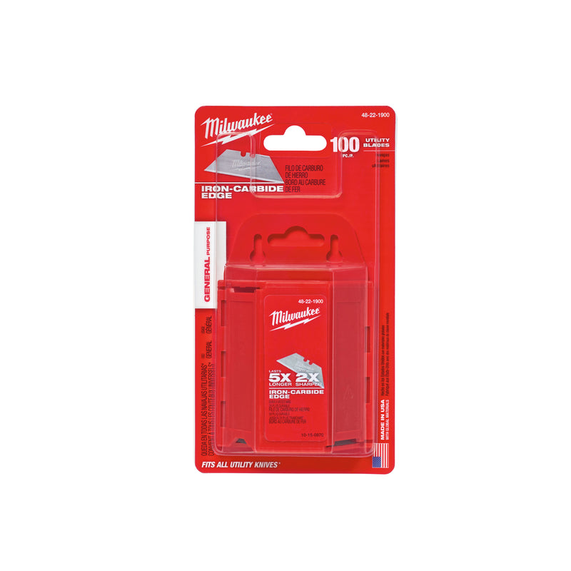 UTILITY BLADES GP 100PC