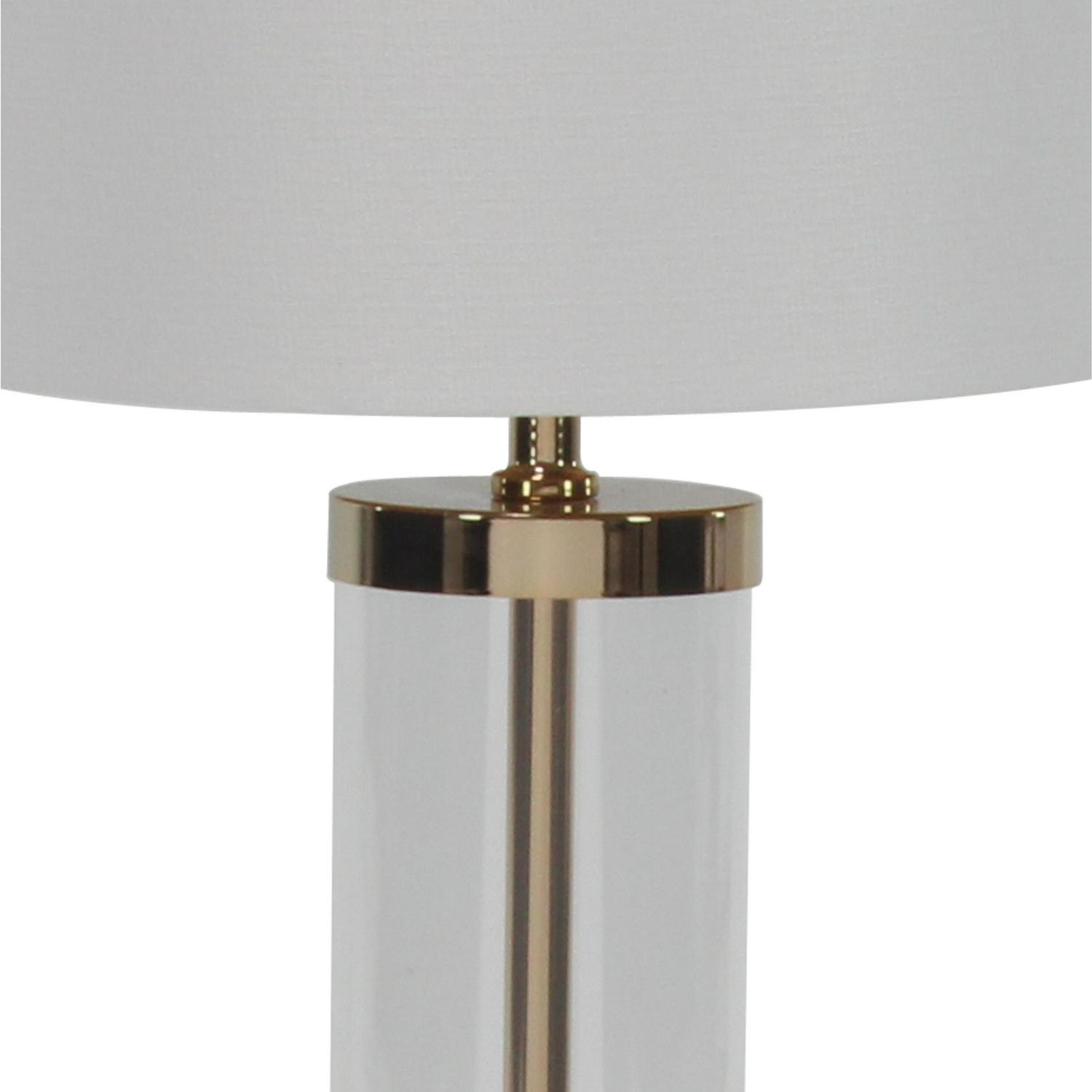 CosmoLiving by Cosmopolitan Gold Metal Glam Table Lamp 24