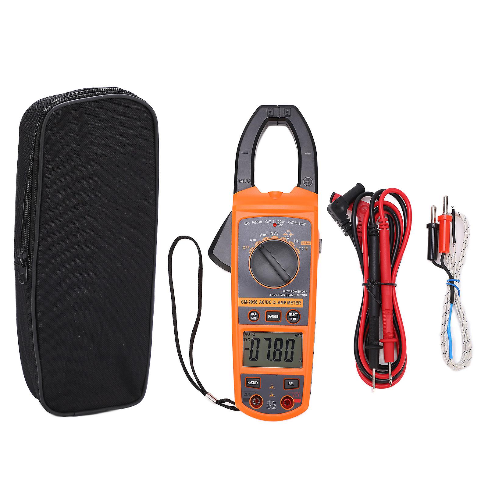 Cm2056 1000a Digital Clamp Ammeter Automatic Multifunctional Current Multimeter For Outdoor