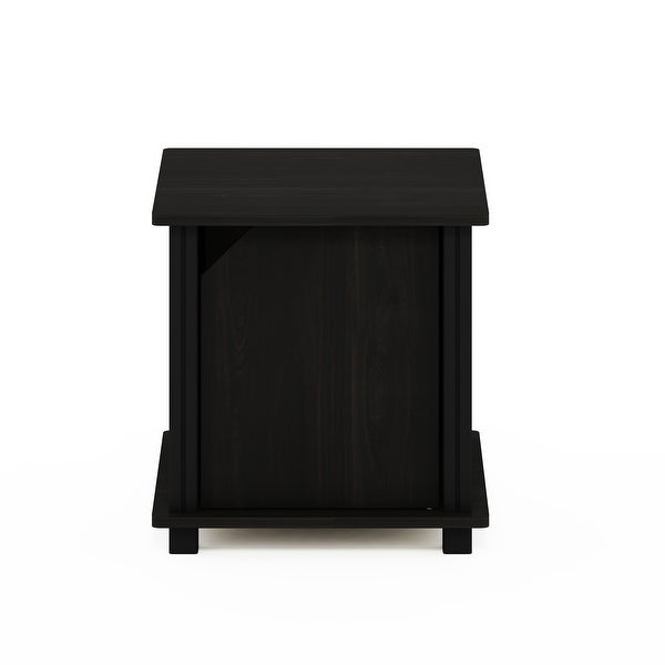 Furinno Brahms End Table with Storage