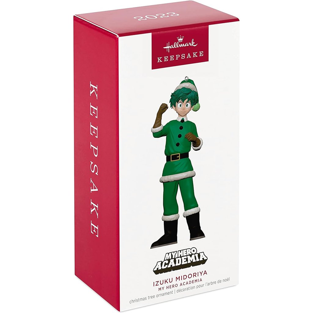 Hallmark  2023 Keepsake Ornament Deku My Hero Academia, Izuku Midoriya Anime Gifts