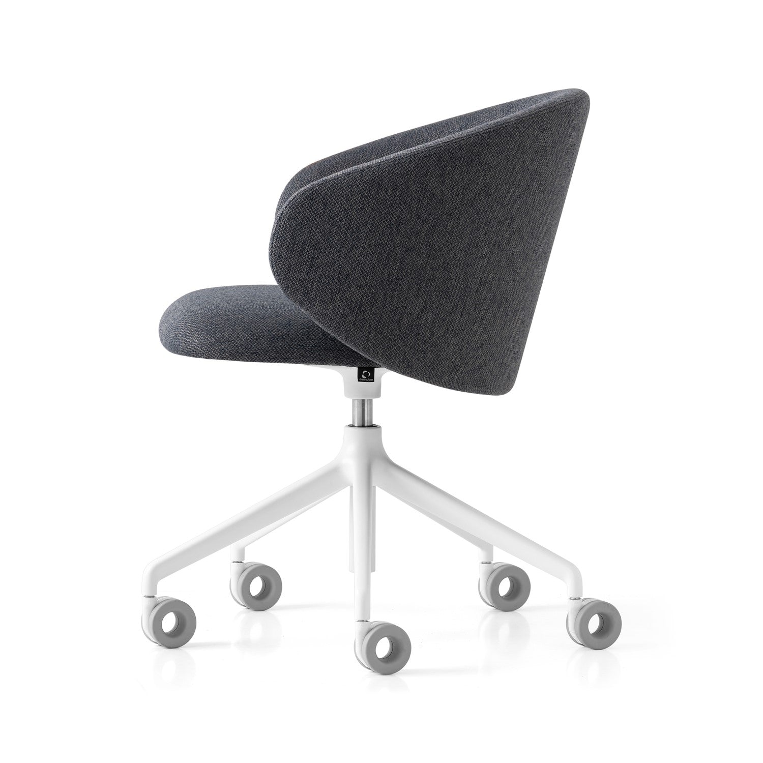 Tuka Indoor/Outdoor Optic White Base Swivel Office Chair