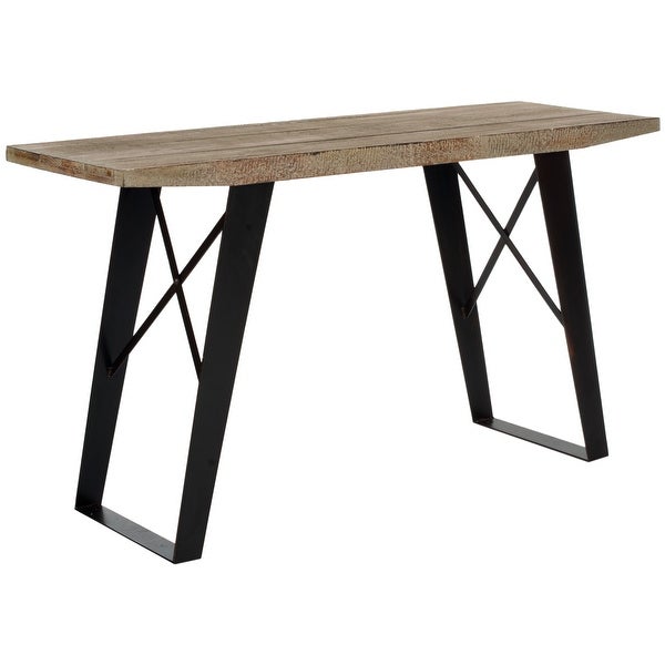 SAFAVIEH Waldo Natural Console Table - 53.2