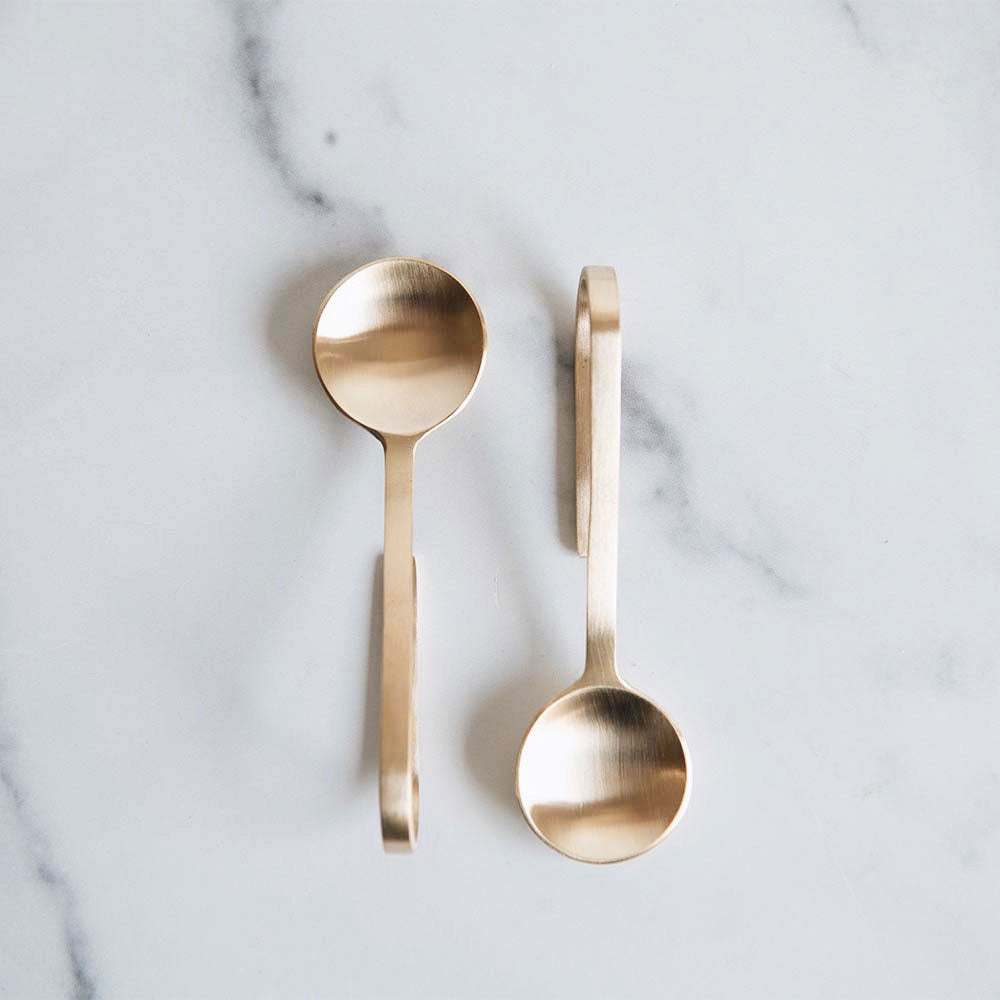 Brass Loop Spoon