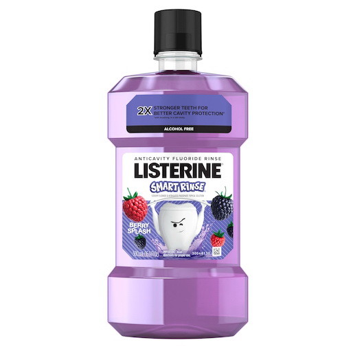 Listerine Smart Rinse Berry Splash  500 Milileter ...