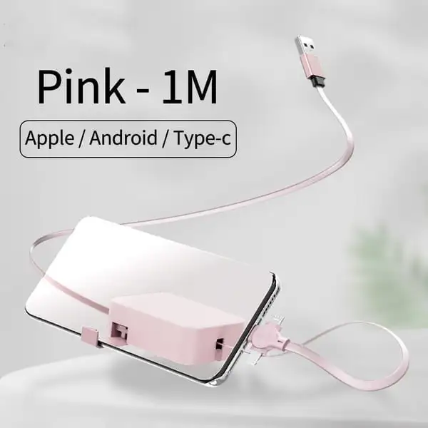 ⏰  PROMOTION SALE 47% OFF🔥3 in 1 Rechargeable USB Fast Charging C