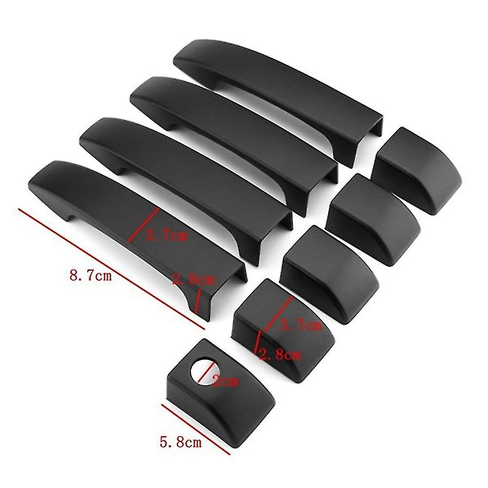 Car Door Handle Covers Exterior Door Handle Cover For Range For L322 2002-2012 Black