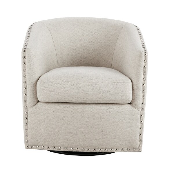 Madison Park Memo 360-degree Barrel Swivel Chair