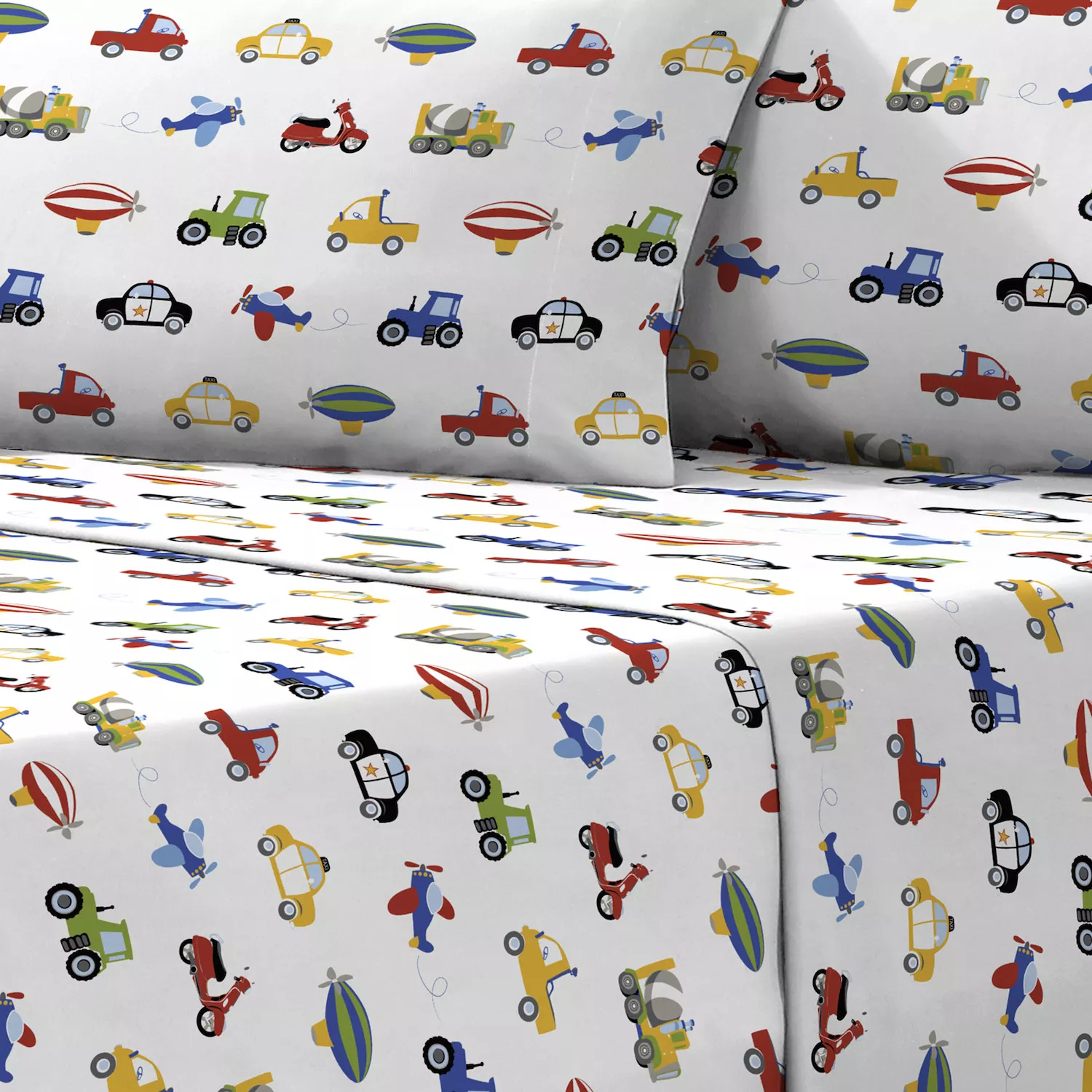 Dream Factory Printed Sheet Set with Pillowcases