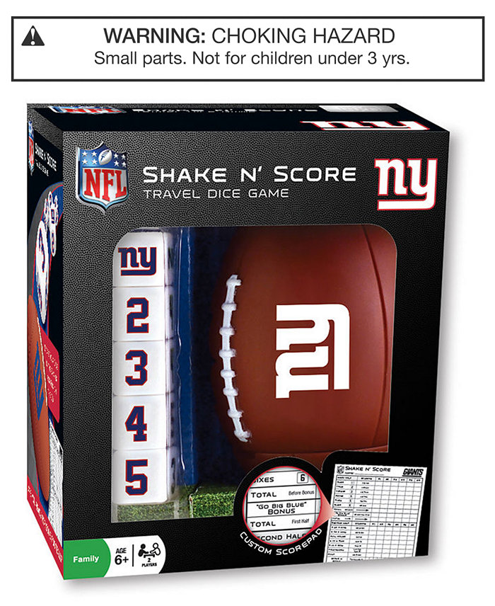 MasterPieces Puzzles MasterPieces New York Giants Shake N Score Game