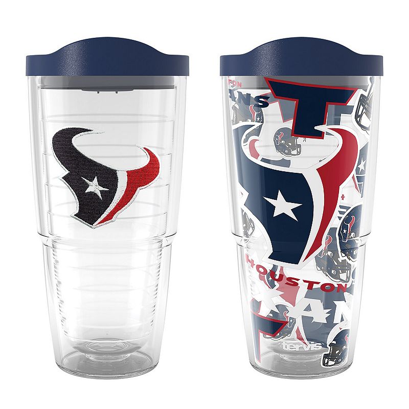 Tervis  Houston Texans NFL 2 Pack Allover and Emblem