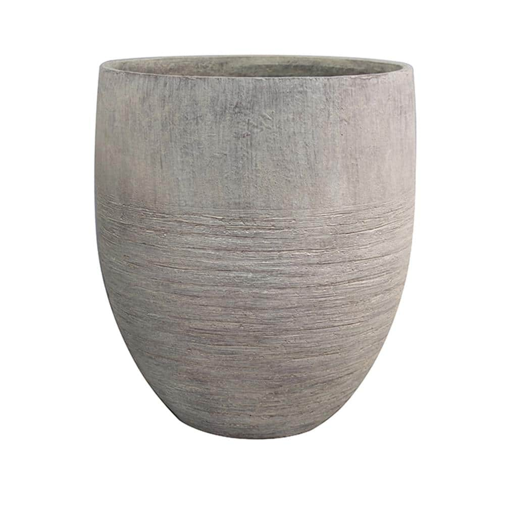 Southern Patio Unearthed Large 17 in. x 19 in. 54 qt. Fiberglass Tall Outdoor Planter GRC-049425A