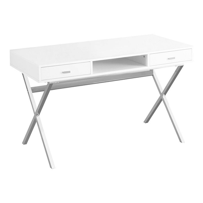 Monarch X-Shape Legs Modern Desk