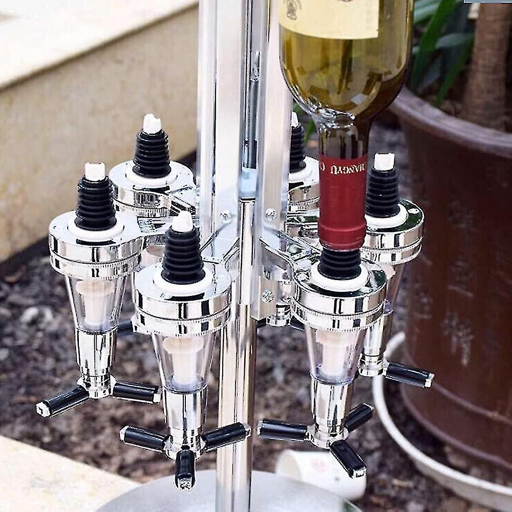 2pcs Wine Alcohol Shot Dispenser， Bar Optic Spirit Pub Dispenser Pourer Bar