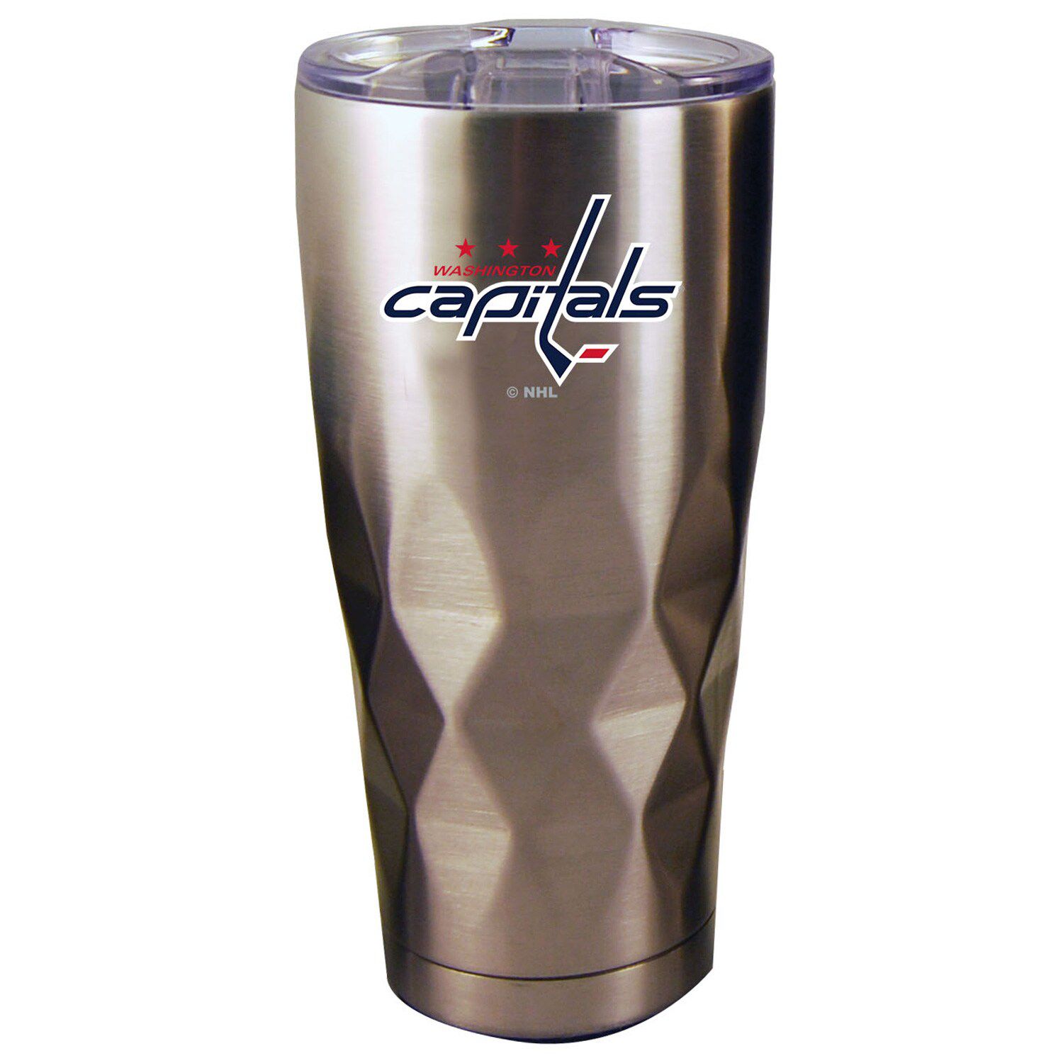 Washington Capitals 22oz. Diamond Bottom Stainless Steel Tumbler