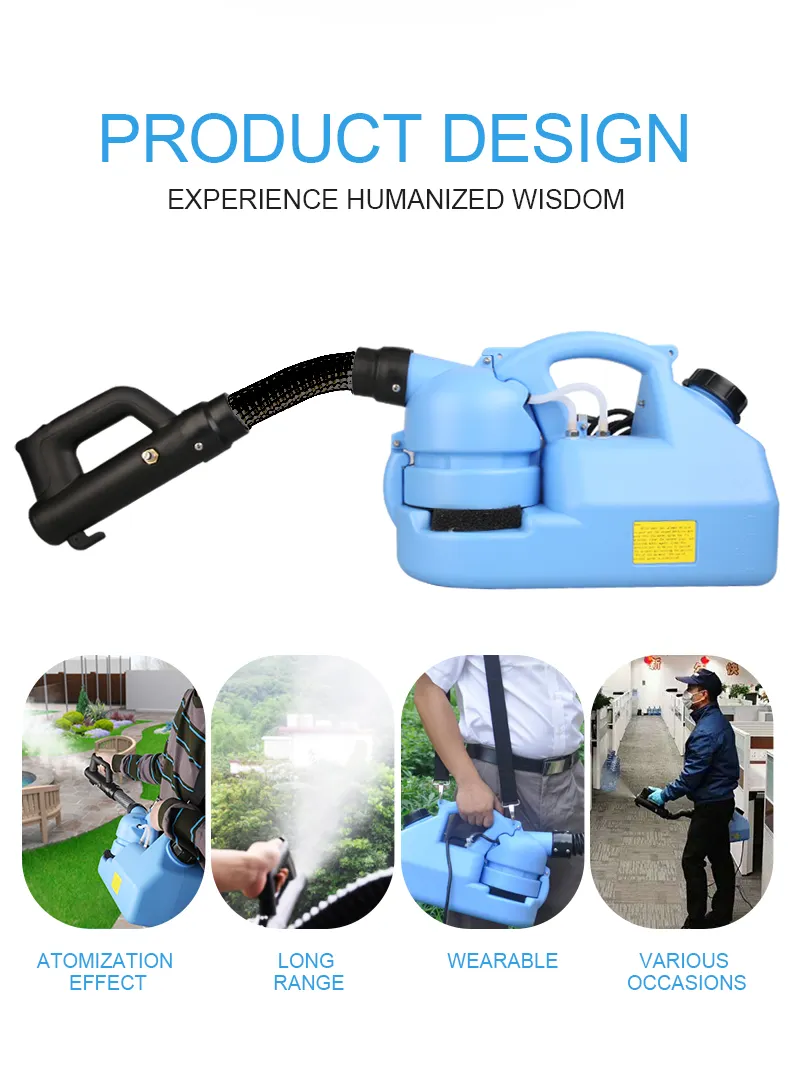 7L Portable Handheld Home Electric Sprayer For Disinfection