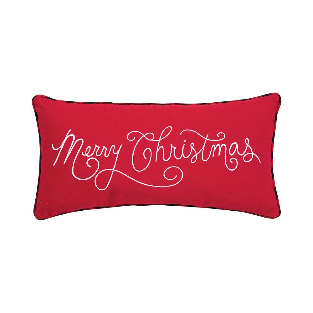 CandF Home Merry Christmas Throw Pillow