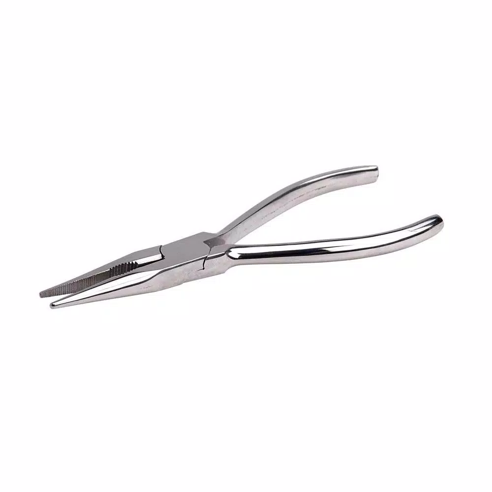 Aven 6 in. Stainless-Steel Long Nose Pliers and#8211; XDC Depot