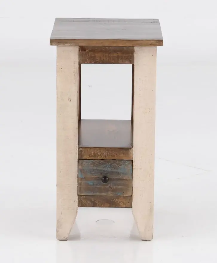 Antique Rustic Side Table