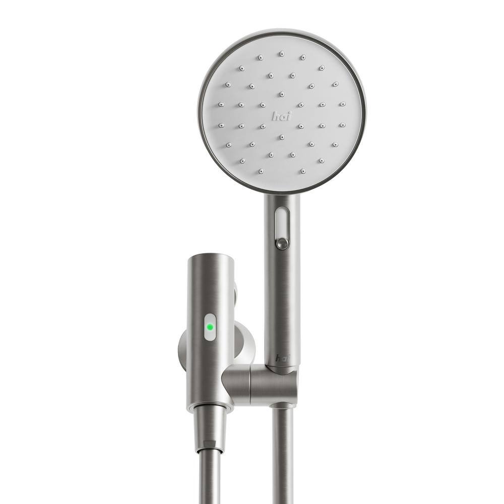 HAI Smart 2-Spray Wall Mount Handheld Shower Head 2.5 GPM in Moon HSBTHI1