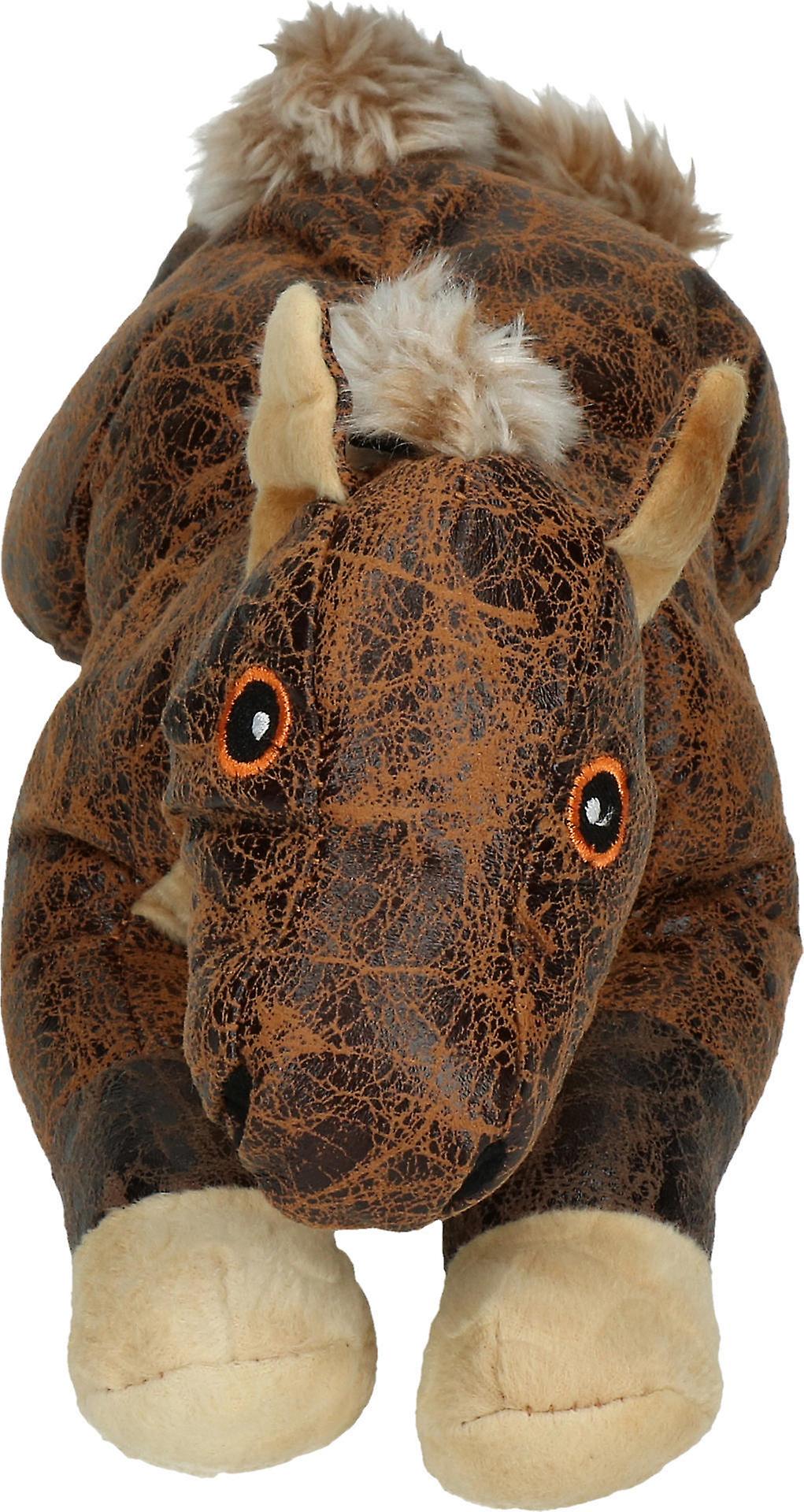 Soft Material Horse With Beeper Dog Toy