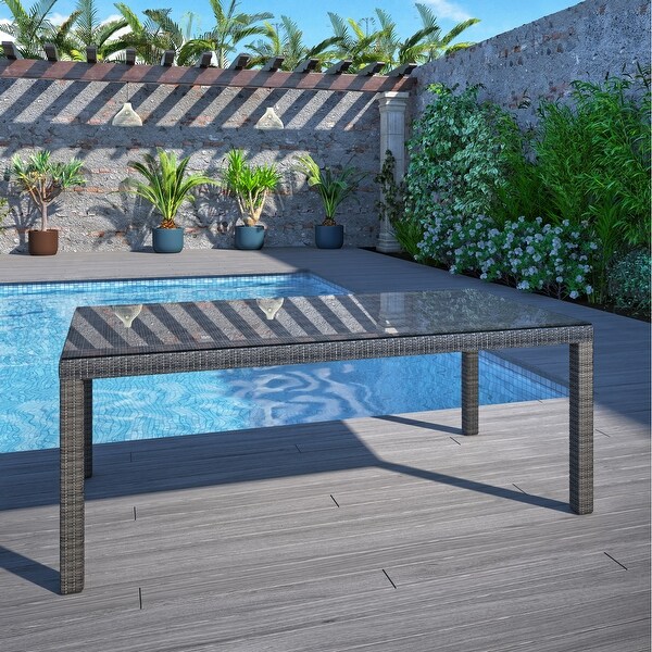 Amazonia Rouge Outdoor Patio Dining Table