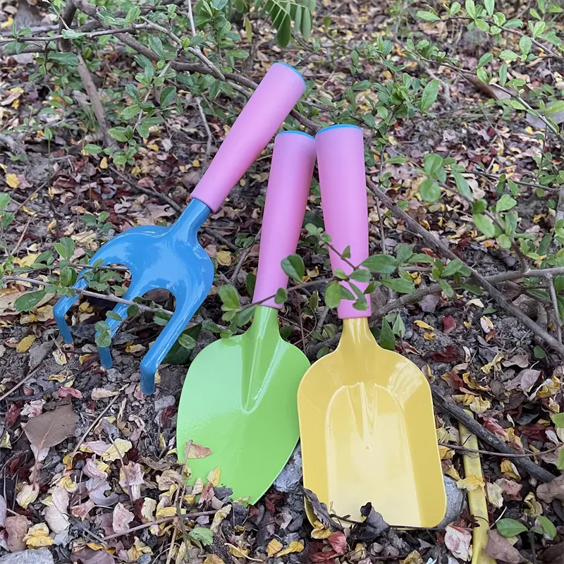 Wholesale 3 PCS Garden Hand Tool Kit Toy Cute Child Children Size garden tools kids