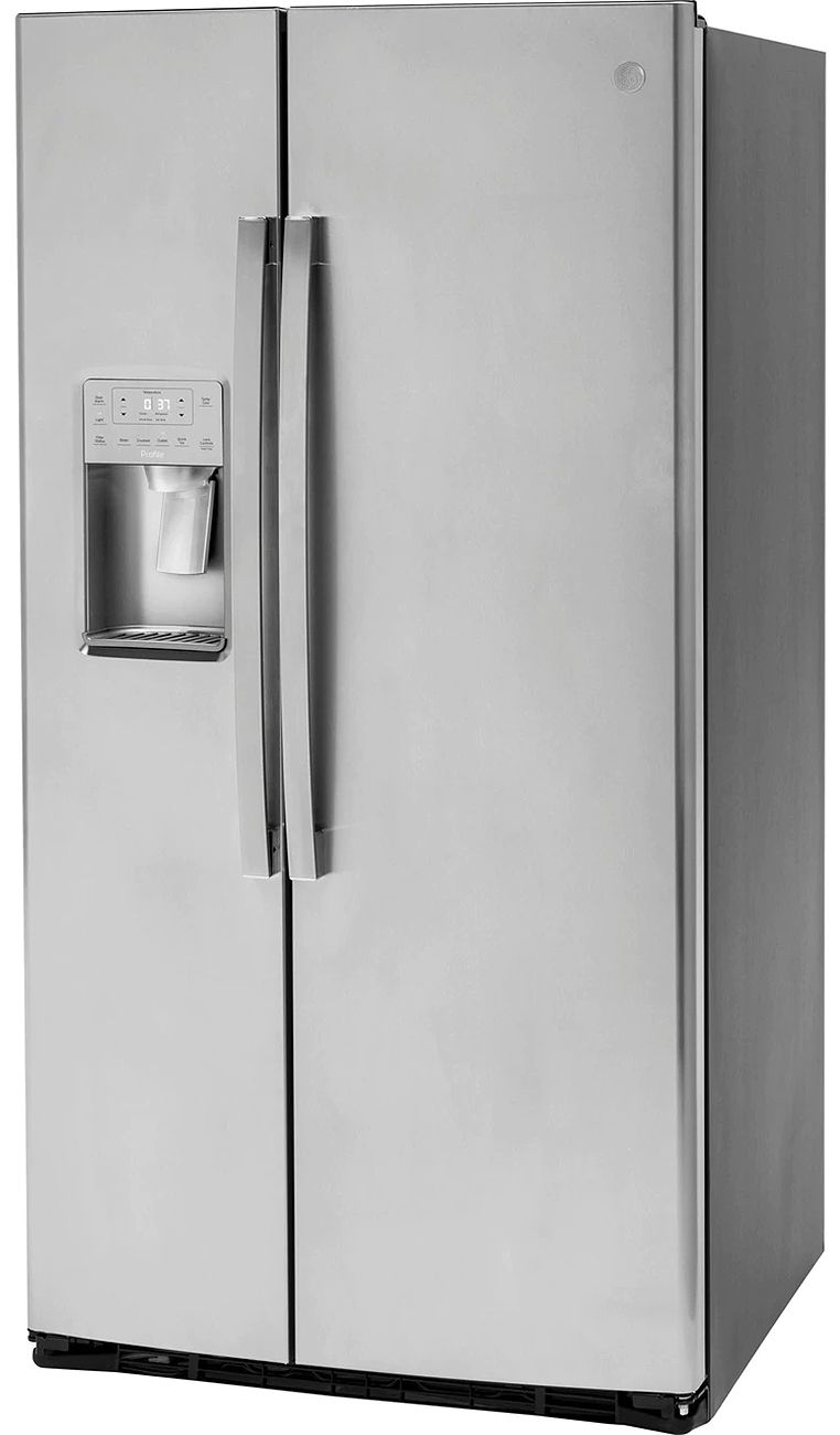 GE Profile 21.9 Cu. Ft. Fingerprint Resistant Stainless Steel Counter-Depth Side-By-Side Refrigerator