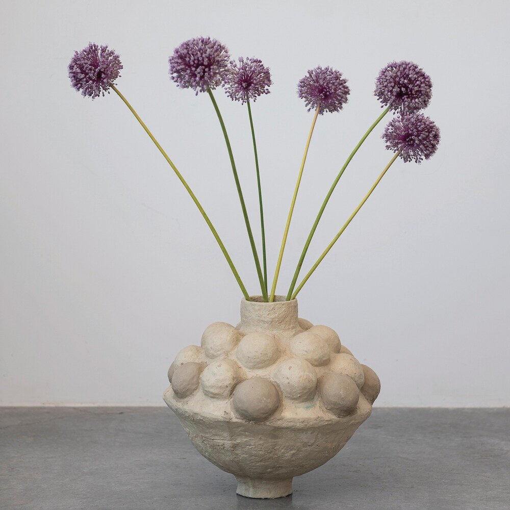 Decorative Paper Mache Bubble Vase