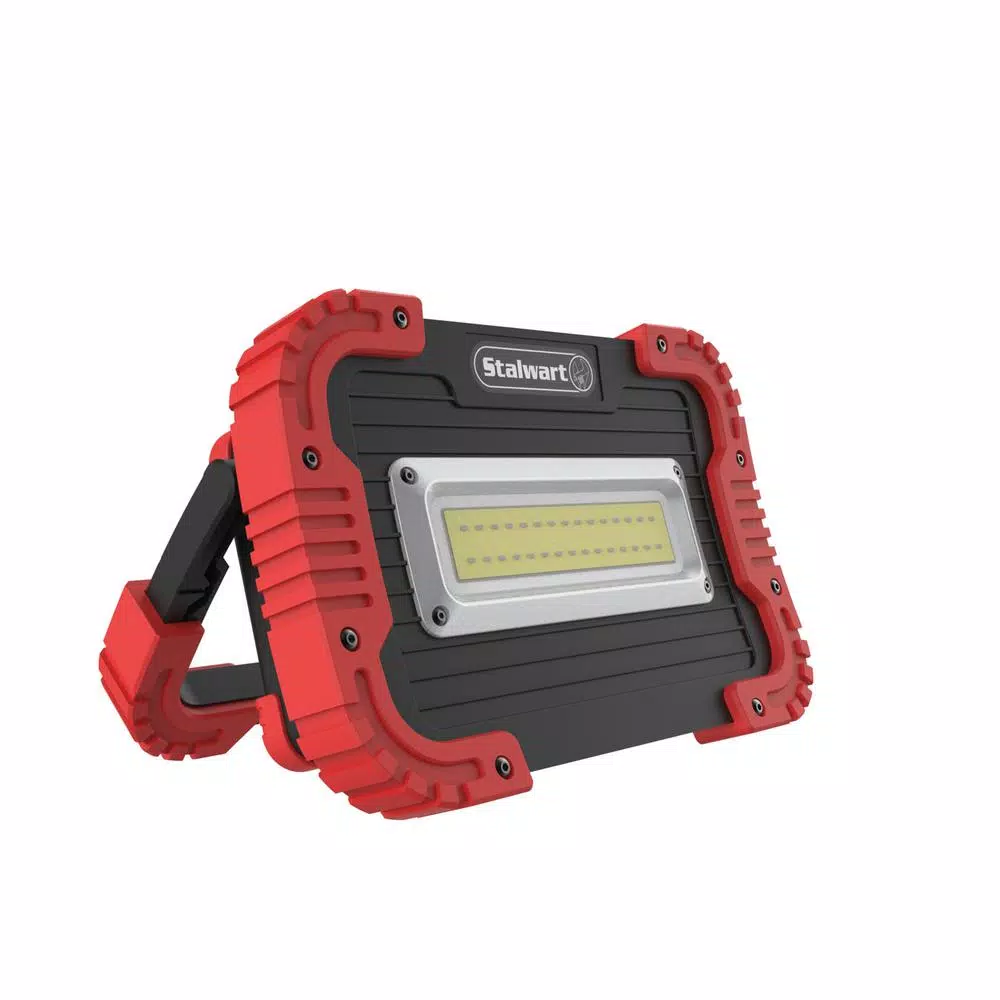 Stalwart 450 Lumens LED Work Light with Rotating Handle and#8211; XDC Depot