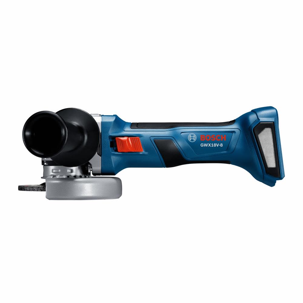 Bosch 18V X LOCK Angle Grinder Brushless 4 1/2 with Slide Switch Bare Tool