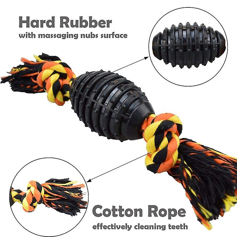 Interactive tug of war dog rope toy