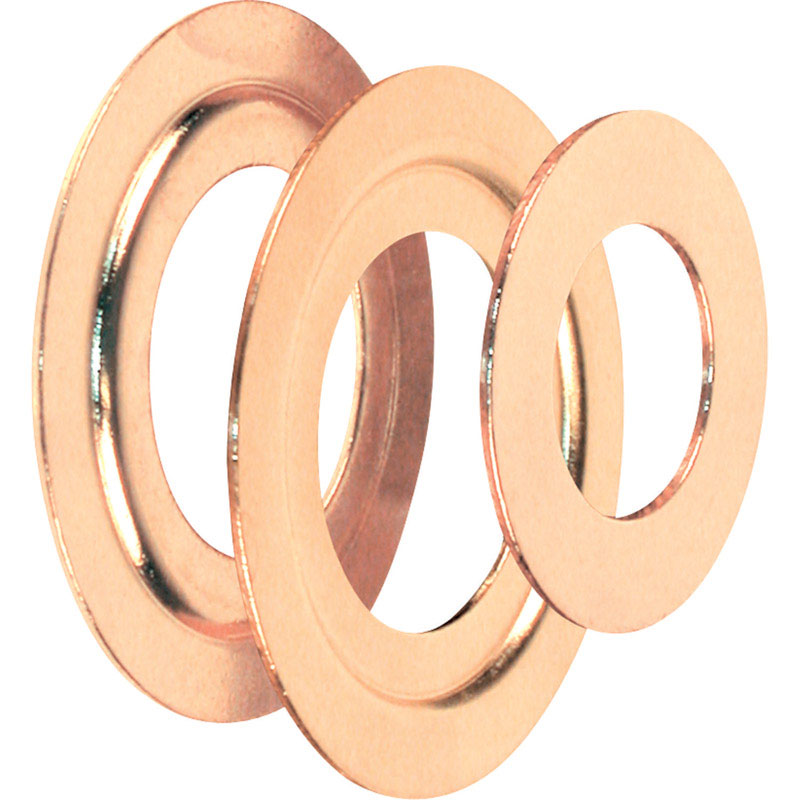 Prime-Line 2.8 in. H X 2.8 in. L Brass-Plated Brass Steel Bore Reducer