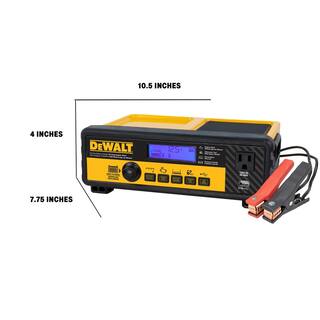 DW 30 Amp Automotive Portable Car Battery Charger with 80 Amp Engine Start and Alternator Check DXAEC801B