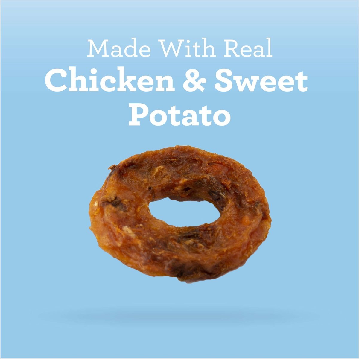 SmartBones Protein Rings Real Chicken and Sweet Potato Dog Treats