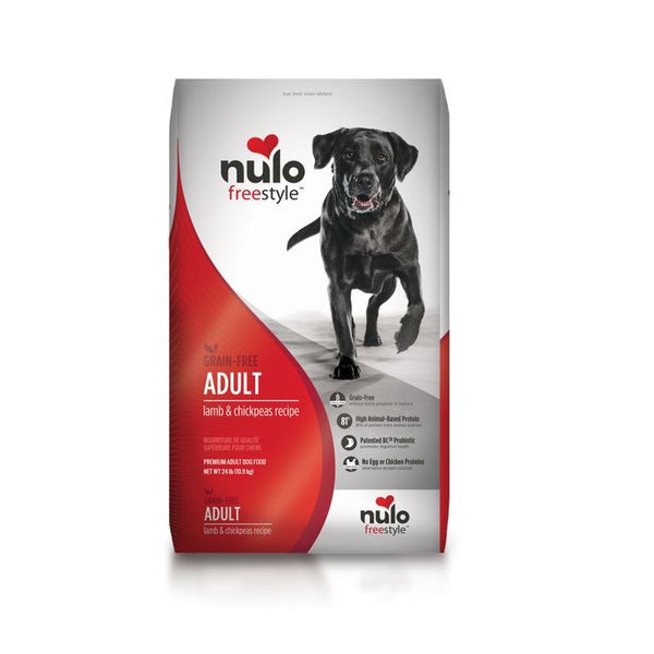 Nulo FreeStyle Grain Free Lamb and Chickpeas Recipe Dry Dog Food