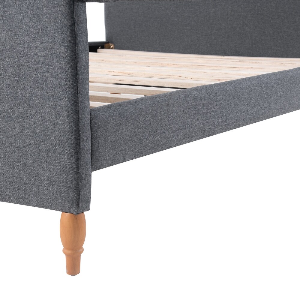 Daybed with Button Tufted Backrest