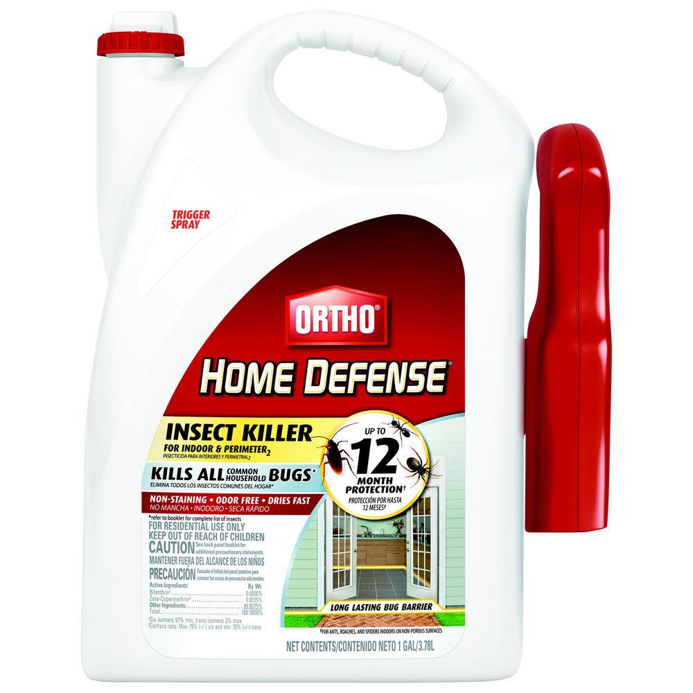 Ortho Home Defense 1 gal. Insect Killer for Indoor  Perimeter2 Ready-To-Use Trigger Sprayer 022081004