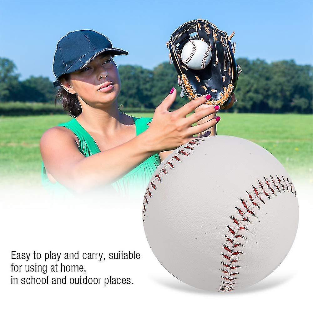 Professional Baseballs， Pvc Hand-stitched Soft Foam Baseballs For Adult Youth Training Professional