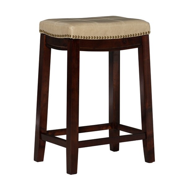 Copper Grove Willamette Backless Saddle-seat Counter Stool