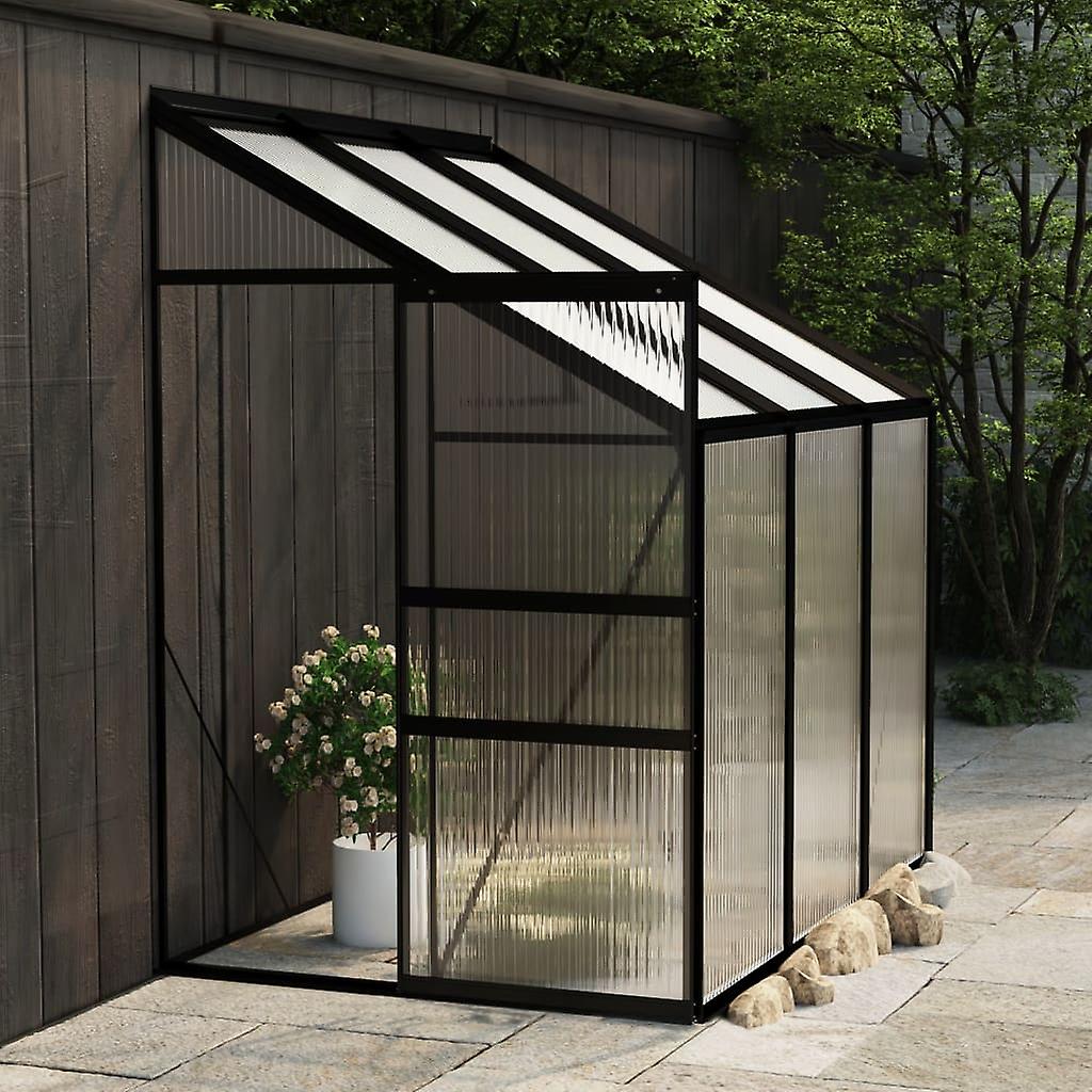 Greenhouse Anthracite Aluminium 3.8 M